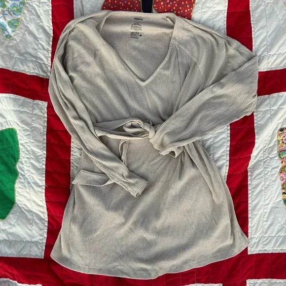 Cream Maternity Sweater - Picture 3 of 4